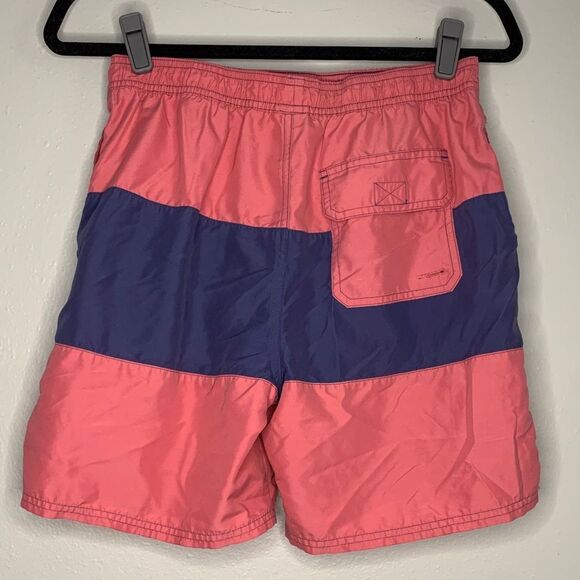 Vineyard Vines Coral And Navy Boys Size 16 Swim Shorts - Picture 10 of 11